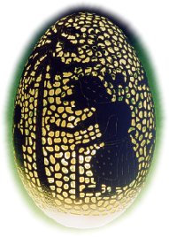 M&auml;rchen Osterei: finsterer Wald